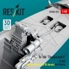 RESKIT RSU48-0518 A-10A Thunderbolt II cockpit (Basic edition with 3D decals) for GWH kit (3D Printed) (1/48)
